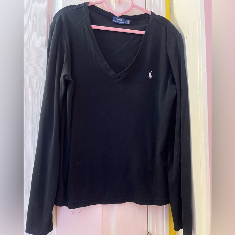 Ralph Lauren Black Polo Shirt